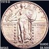 Image 1 : 1919-D Standing Liberty Quarter GEM BU