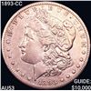 Image 1 : 1893-CC Morgan Silver Dollar CLOSELY UNCIRCULATED