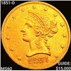 Image 1 : 1851-O $10 Gold Eagle UNCIRCULATED