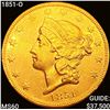 Image 1 : 1851-O $20 Gold Double Eagle UNCIRCULATED