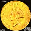 Image 1 : 1855-C Rare Gold Dollar UNCIRCULATED