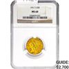 Image 1 : 1911-S $5 Gold Half Eagle NGC MS60
