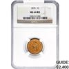 Image 1 : 1875 Indian Head Cent NGC MS64 RD