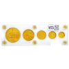 Image 2 : 1856-1926 US Gold Type Set [5 Coins]