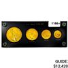Image 1 : 1910-1927 US Gold Type Set [5 Coins]