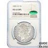 Image 1 : 1885-CC CAC Morgan Silver Dollar NGC MS62 DPL