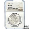Image 1 : 1900-S Morgan Silver Dollar NGC MS64+