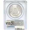 Image 2 : 1884-CC Morgan Silver Dollar PCGS MS66