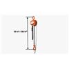 Image 8 : TMG Industrial 1 Ton Chain Hoist-Unused