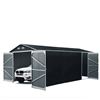 Image 1 : TMG Industrial 13'x20' Metal Garage Shed-Unused