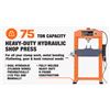 Image 8 : TMG Industrial 75 Ton Shop Press-Unused