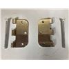 Image 3 : Polished Door Hinges (100)-Unused