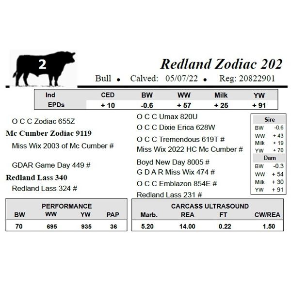 Redland Zodiac 202