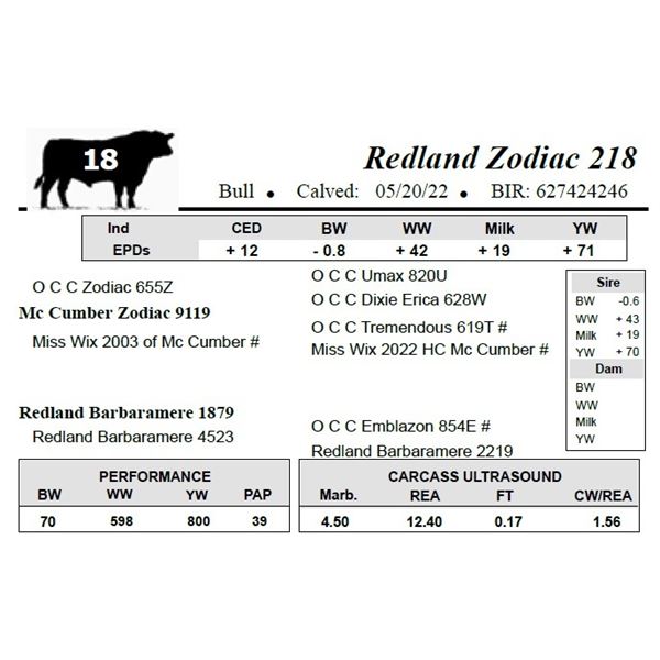 Redland Zodiac 218
