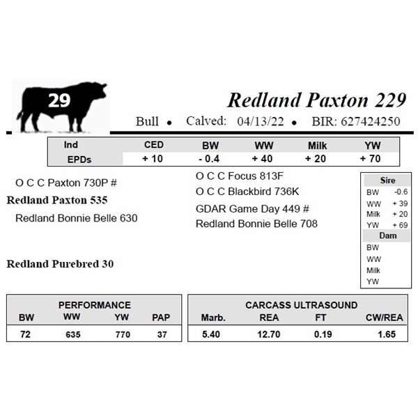 Redland Paxton 229