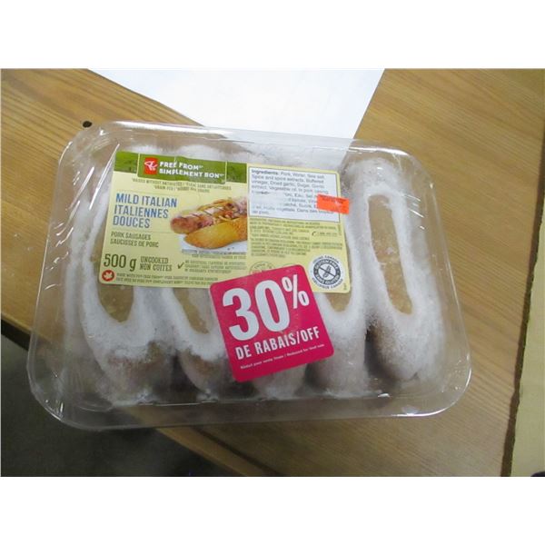 SHELF PULLS (AS IS)(:  MILD ITALIAN SAUSAGE (500G)