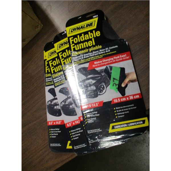NEW:  4 FOLDABLE FUNNELS
