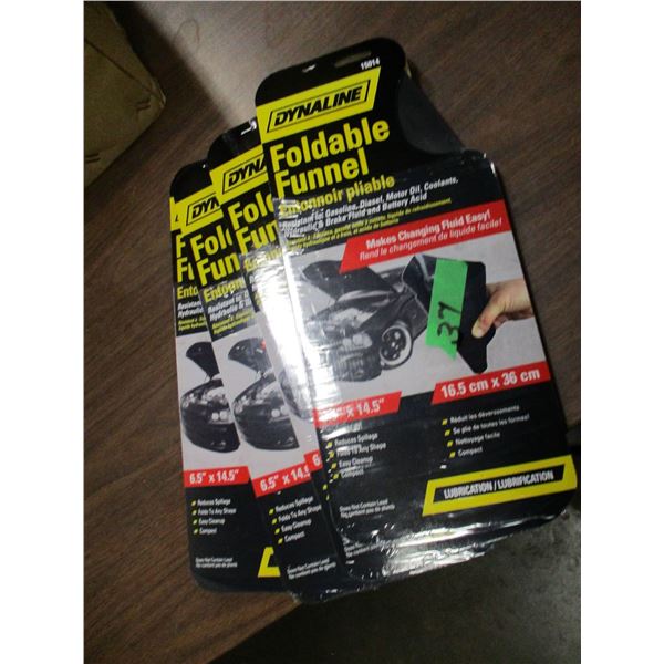 NEW:  4 FOLDABLE FUNNELS