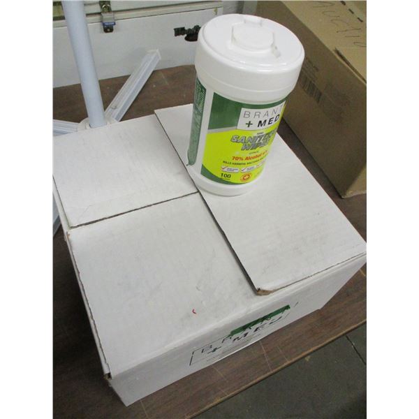 NEW:  BRENT MEDI WIPES (9 X 100 WIPES) - CASE