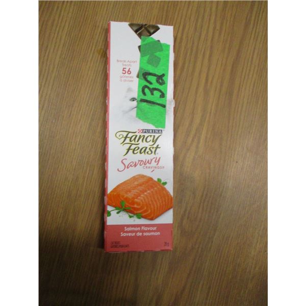 SHELF PULLS (AS IS):  FANCY FEAST SALMON FLAVOR BARS (28G)