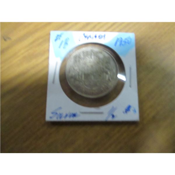 1950 CANADA KING GEROGE VI SILVER HALF DOLLAR