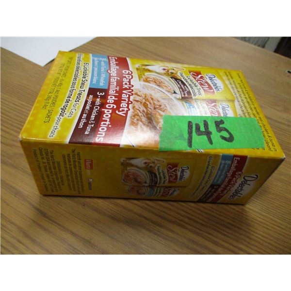 SHELF PULLS (AS IS):  6 PACK VARIETY CAT LICKABLE TREATS