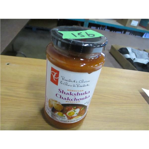 SHELF PULLS (AS IS);  SHAKSHUKA SAUCE (400 ML) - JAR