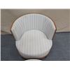 Image 2 : Lily Jack Woven Lounge Chair 32"x25"x29"H w/ Matching Ottoman 22"x19"x16"H