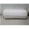 Image 2 : Qty 4 New Cylinder Bolster Pillows w/ Removable Cases 8" Dia, 21"H