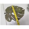 Image 8 : Qty 4 Leaf Shaped Candle Holders 11" x 10"