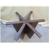 Image 2 : Berkeley Mills Wooden Star-Shaped Table Base 48"dia, 29"H