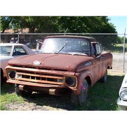 62 Ford F100 Pickup