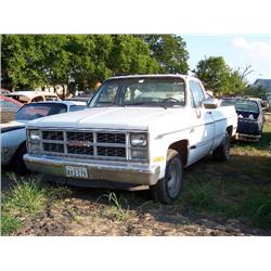84 GMC High Sierra 1500 Pickup