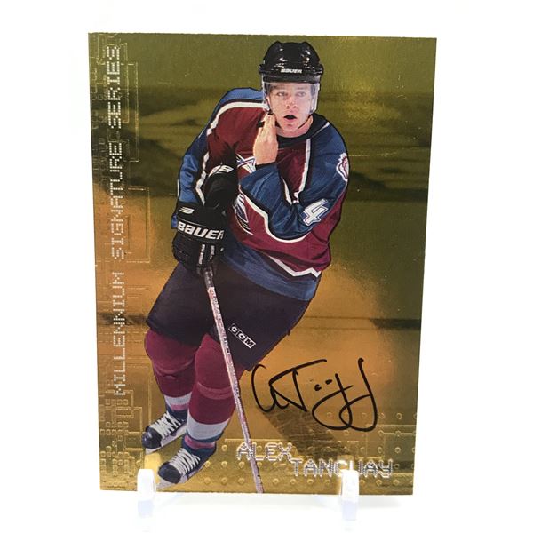 1999 IN THE GAME NO.73 ALEX TANGUAY MILLENIUM SIGNATURE SERIES