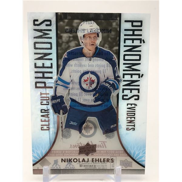 2016-17 UPPER DECK TIM HORTONS CLEAR CUT PHENOMS INSERT NIKOLAJ EHLERS