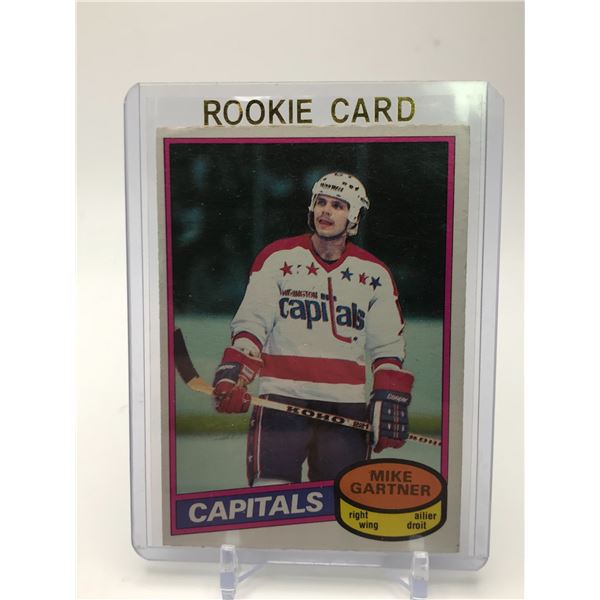 1980 O-PEE-CHEE NO.195 MIKE GARTNER ROOKIE CARD