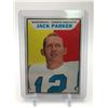 Image 1 : 1965 TOPPS CFL NO.110 JACK PARKER