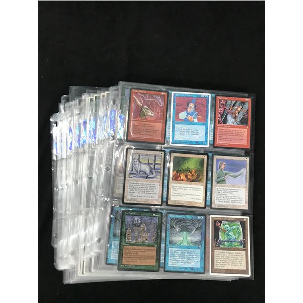 LARGE LOT OF FIRST EDITION MAGIC THE GATHERING CARDS (APPROX. 200)