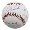 Image 1 : DWIGHT GOODEN SIGNED AND MULTI INSCRIBED RAWLINGS BASEBALL (FROZEN POND COA)