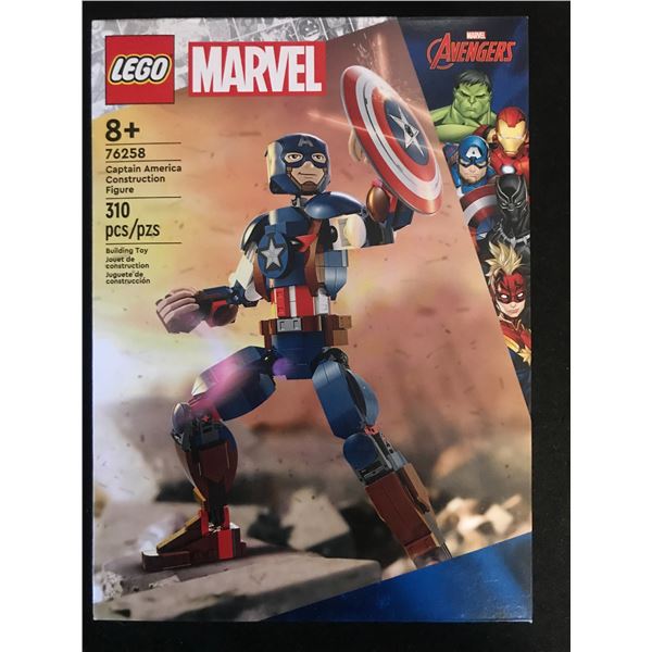 SEALED LEGO 76258 CAPTAIN AMERICA CONSTRUCTION FIGURE MARVEL AVENGERS