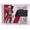 Image 2 : BUDDA BAKER SIGNED 2017 PANINI UNPARALLELED ROOKIE CARD