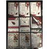 Image 2 : ARIZONA CARDINALS AUTOGRAPH FOOTBALL CARD LOT ROOKIES,INSERTS, LTD. CARDS)