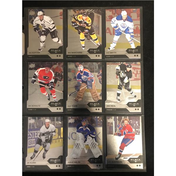 UPPER DECK BLACK DIAMOND DIAMOND INSERT CARD LOT