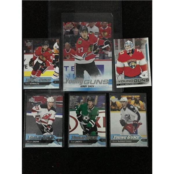 UPPER DECK YOUNG GUNS CARD LOT