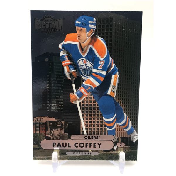 2013-14 SKYBOX METAL UNIVERSE PAUL COFFEY INSERT