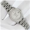 Image 3 : Rolex Ladies Stainless Steel Quickset Factory Silver Index Datejust With Rolex B