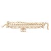 Image 1 : Chanel Gold CC Pearl Bracelet