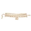 Image 2 : Chanel Gold CC Pearl Bracelet