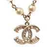 Image 3 : Chanel Gold CC Pearl Bracelet