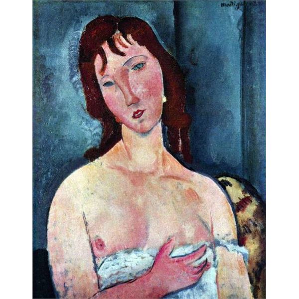 Amedeo Modigliani - Young Frau